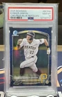 2025 Bowman Baseball -#BCP86 Konnor Griffin Blue Reptilian 90/150 PSA 10 Low POP