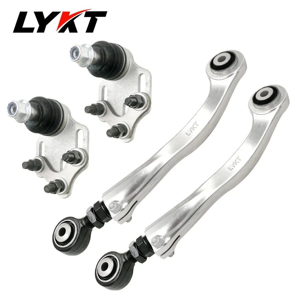 LYKT4pcs Alignment Front Camber Ball Joint & Rear Camber Arm for BenzS、CLS、E、AMG — 第 3/4 张图片