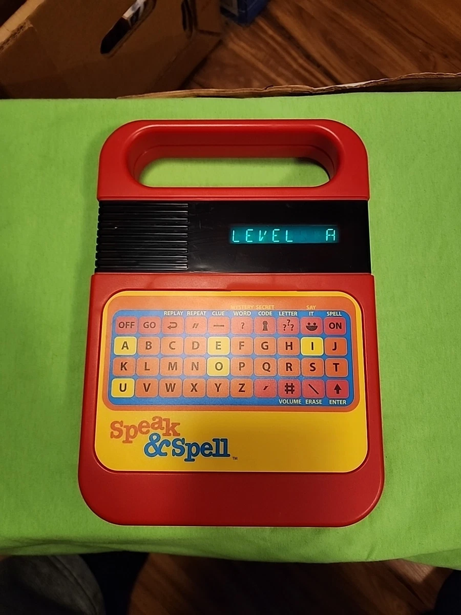 Speak & Spell Handheld Electronic Game Electronic Games for sale