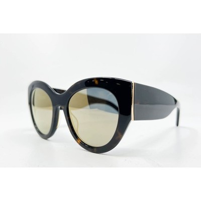Pomellato Sunglasses Women Tortoise PM0011S 002 Cat Eye Arabesque 51-21-140