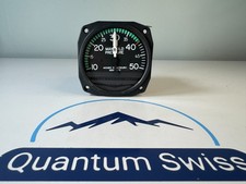 Edo-Aire Dual Manifold Pressure Gauge 37554-0 Piper PA23 PA34  TSO-C45 12V Mint