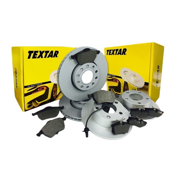 Textar Bremsscheiben BeläGe Vorne Hinten FüR Audi Seat Ford Skoda VW Cupra-image