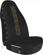 Cressi Coprisedile (idrorepellente, nero/giallo, sport acquatici, taglia unica)