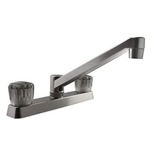 DF-PK600S-SN High Grade Plastic RV Smoked Acrylic Knobs Brushed Satin Nickel