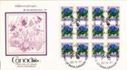 Dr Jim Stamps Canada 1C Wildflowers New Definitive Pane 1977 Fleetwood Fdc