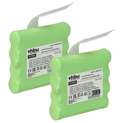 2x Akku für Uniden BP-38 BP-39 BT-1013 BT-537 BP-40 700mAh 4,8V Funkgerät