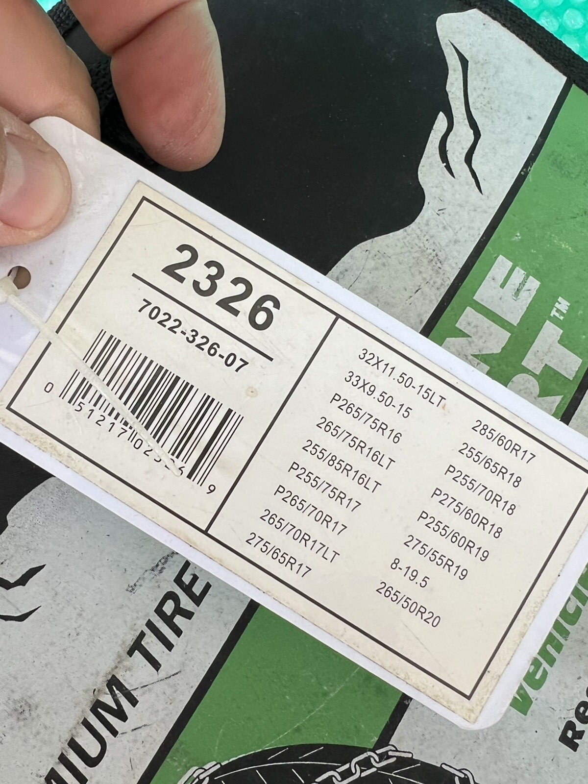 Laclede Alpine Sport Light Truck and SUV Hoop Style Tire Chains eBay