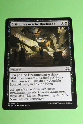 MTG Aether Revolt 1x   Erfindungsreiche Rückkehr Common
