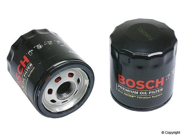 Filtro de aceite Bosch Premium 2002 para Chevrolet Silverado 3500 2001-2006 6,0 L V8 Foto 3 de 3