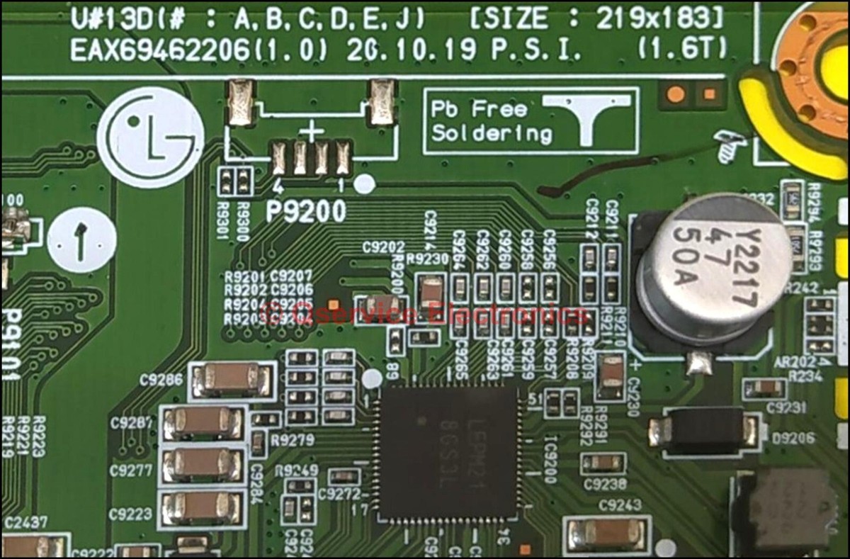 LG 75NANO756PA Main Board EAX69462206 (1.0) EBT66683903 LCD