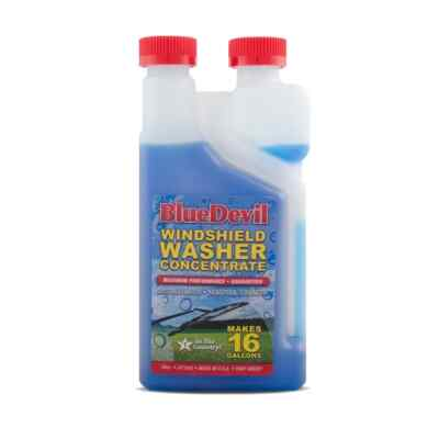#ad BLUE DEVIL WINDSHEILD WIND SHIELD WIPER WASHER CONCENTRATE FLUID CLEANER 16oz $12.99