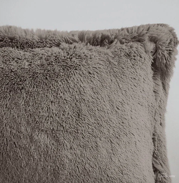 Intelligent Design Bedding Sets 90" King/Cal King Shaggy Long Polyester Gray - Image 3 of 4