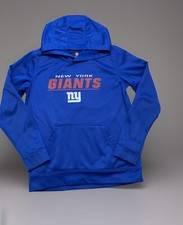 New York Giants Hoodie NFL Team Apparel Youth Size 14/16 Blue