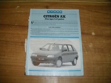 Revue technique Citroen AX