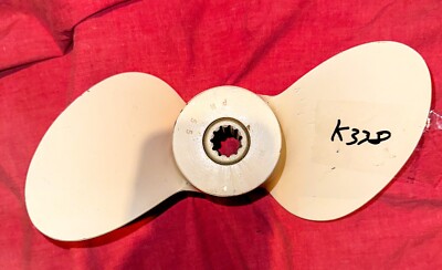 Mi Wheel 10.25 x 12 PM-55 Aluminum Propeller For Mercury Mark 35A - 500 (K338)