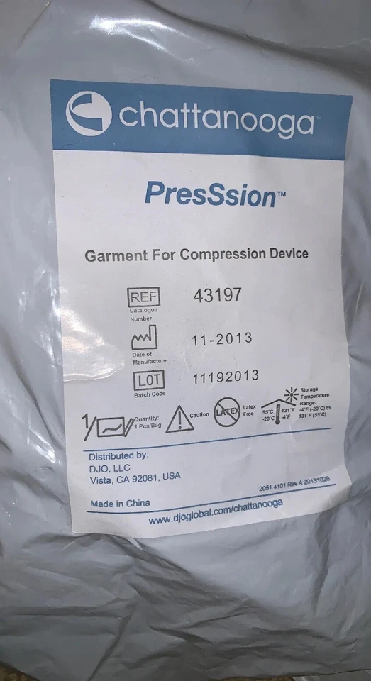Prenda de compresión de presión Chattanooga para piernas pequeñas modelo No. 43197 Foto 2 de 3