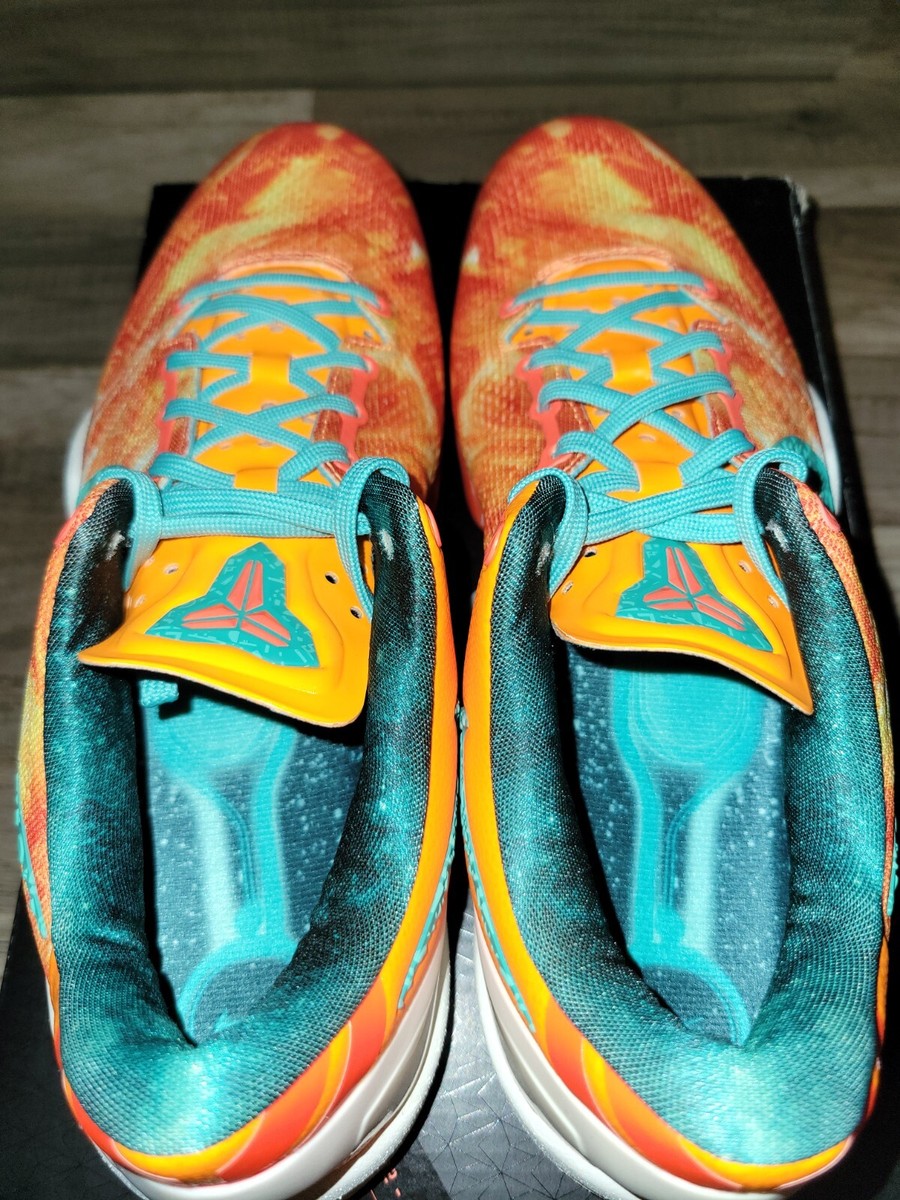 Nike Kobe 8 System + ASG All Star white Orange Green 587553