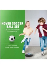 WisToyz Kids Toys Hover Soccer Ball Set with 2 Goals, Air Soccer with Led 