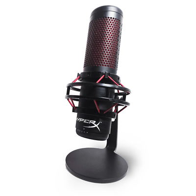 HyperX QUADCAST USB Microphone w/ Anti-Vibration Shock Mount