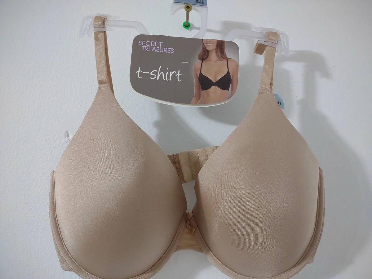 NEW Secret Treasures Intimates Tailored T-Shirt Bra Underwire Fawn