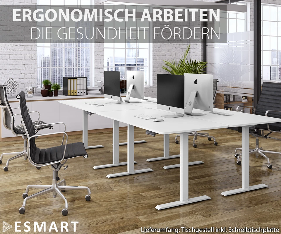 ESMART Elektrisch höhenverstellbarer Schreibtisch ETX ELX EZX ESX EMX EBX