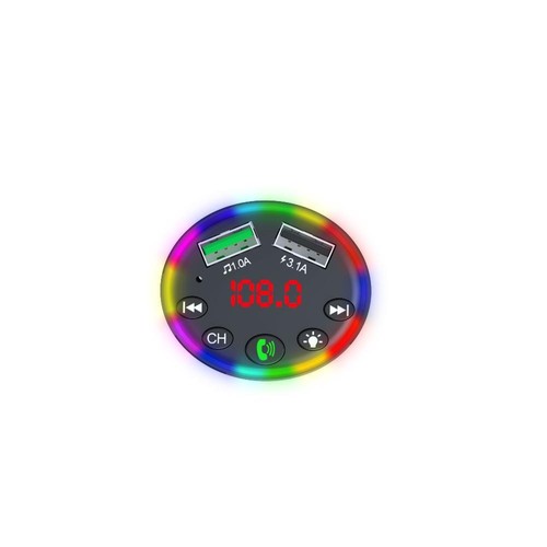 Voiture Sans Fil Bluetooth 5.0 Transmetteur FM Lecteur MP3 Radio Adaptateur Chargeur 2USB - Photo 4/23