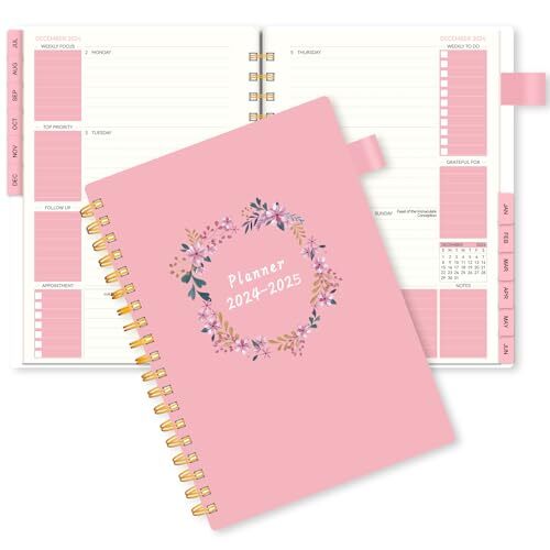Planner 2024-2025 Weekly and Monthly, Academic Planner 5.5