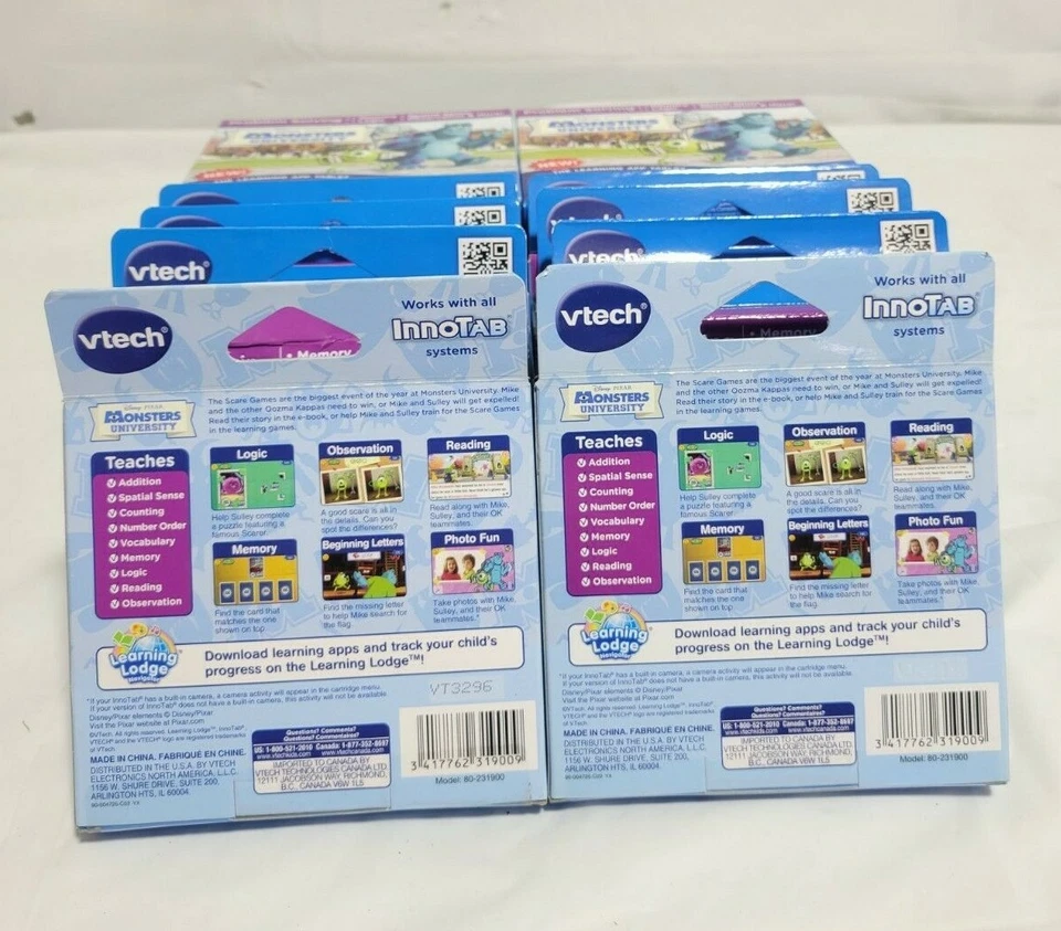 X20 - VTech Innotab Monsters University 4-7 Years Learning Education Problem Sol - Image 2 of 4