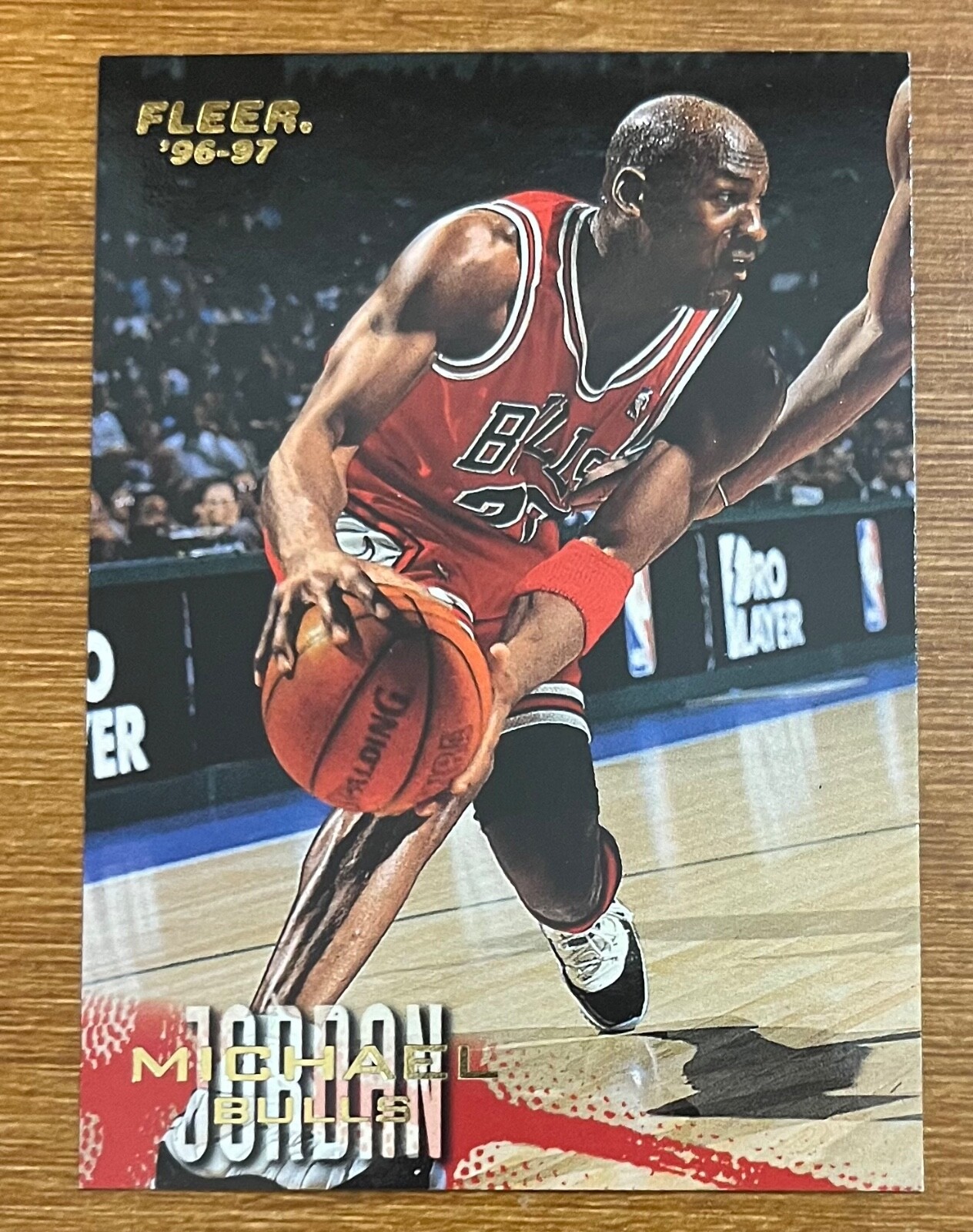 MICHAEL JORDAN 1996-97 FLEER #13 Chicago Bulls