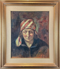 SIDOLI di Rossoreggio CARLA ALBERTA (Piacenza, 1919-1984) Dipinto OLIO su Tavola