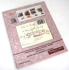 Firby Stamp Auction Catalog 2004 BC Post Confederation Express Mails History