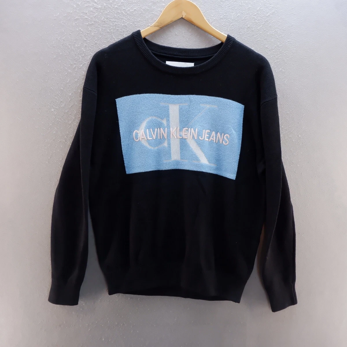 Calvin klein outlet navy jumper