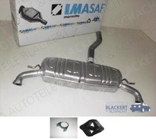 IMASAF Auspuff Endtopf für Mercedes A-Klasse W176 CDI 4-matic Euro6 200D + 220D