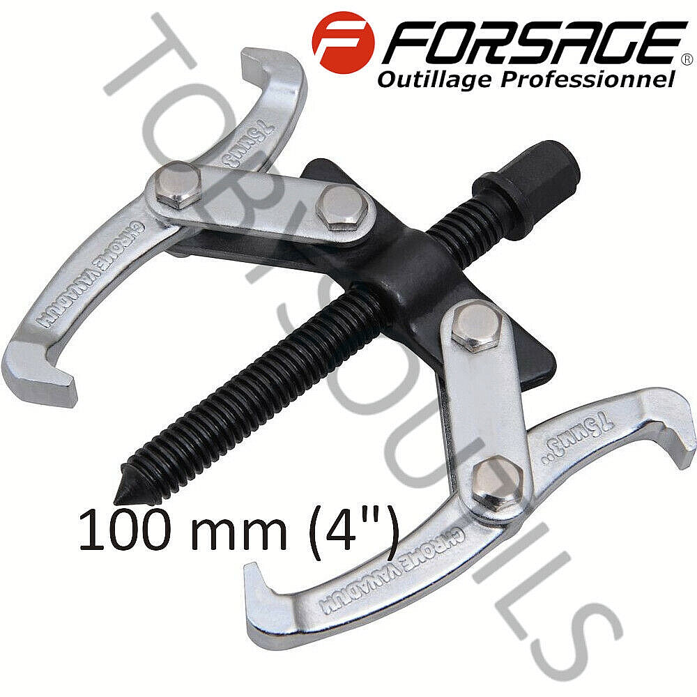 Extracteur 2 griffes pour démontage mécanique auto et moto écartement 100mm FORSAG