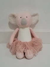 F A O SCHWARZ PINK BALLERINA KOALA BEAR PLUSH