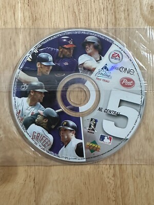 2003 UPPER DECK POST CEREAL CD ROM NL CENTRAL FACTORY SEALED DISK EA SPORTS MLB