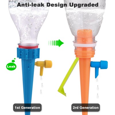 12Pcs Automatic Watering Water Feeder Spike Drip Irrigation Plants Flowers Drip