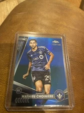 2024 Topps Chrome MLS Mathieu Choiniere Blue /150