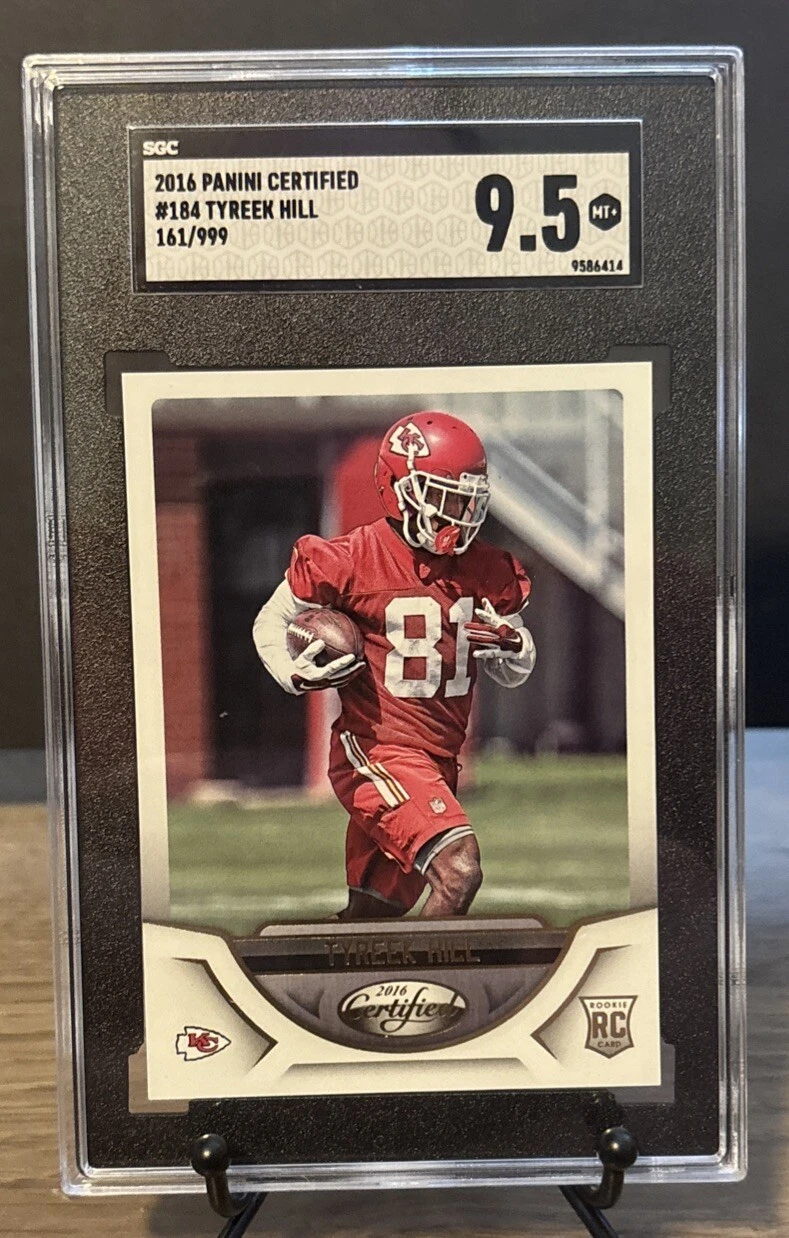Tyreek Hill Panini Certified #184 Mirror Green