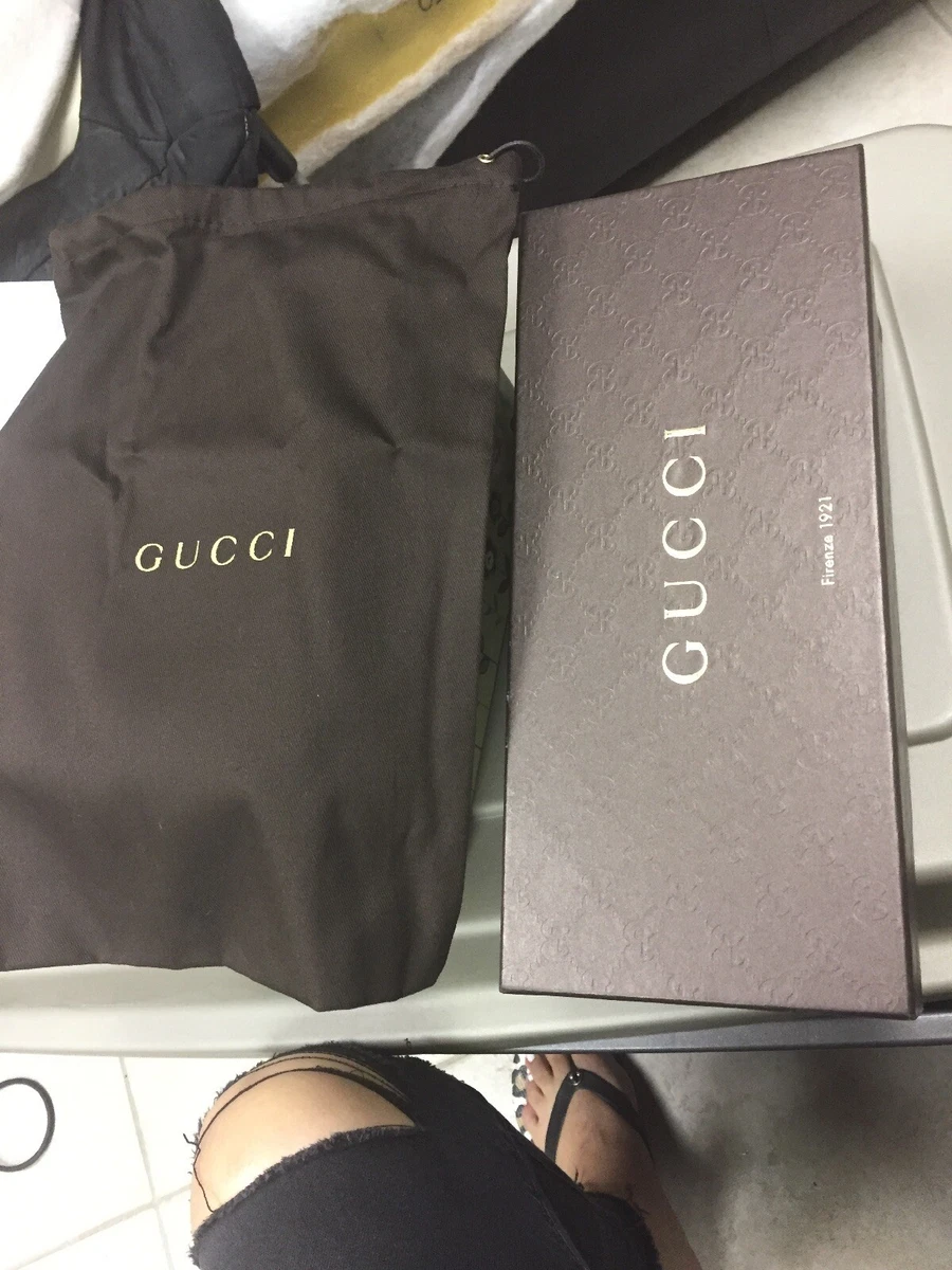 GUCCI Shoe Box And New Dust Bag