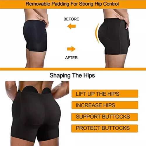 Herren Po Push Up Unterhose Höschen Padded Unterwäsche Butt Lifter Body Shaper - Bild 15 von 30
