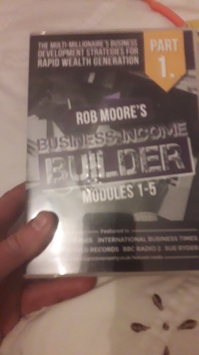 Rob Moore's Business Income Builder modules 1-5 plus bonuses DVD set Part 1 - Picture 1 of 3