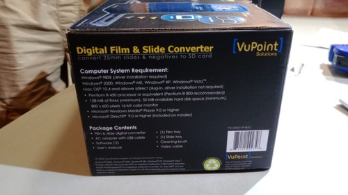 VuPoint Solutions Digital Film and Slide Converter 35mm Slides/Negatives to SD - Picture 2 of 4