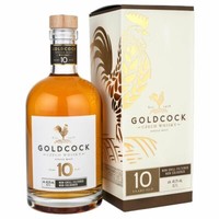 Goldcock 10 Jahre Single Malt Whisky 0,7 L Whiskey Tschechien Gold Cock, Jelinek
