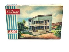 MODELLISMO COSTRUIRE EDILMEC B 3107 VINTAGE ABITAZIONE DIORAMA H0 NUOVO!!# G