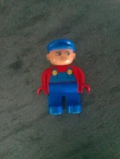 toy LEGO duplo figure people person workman farmer man