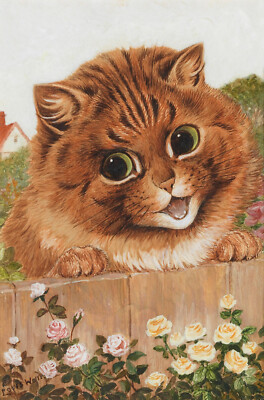 Louis William Wain: A Happy Face 22x30 Archival Quality Fine Art Print