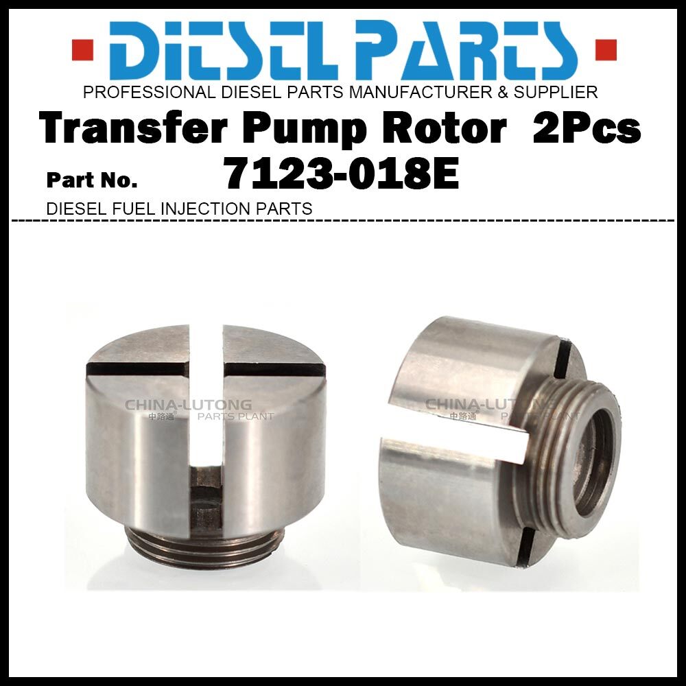 2Pcs Transfer Pump Rotor Nut 7123-018E 7123-18E *Anticlockwise to
