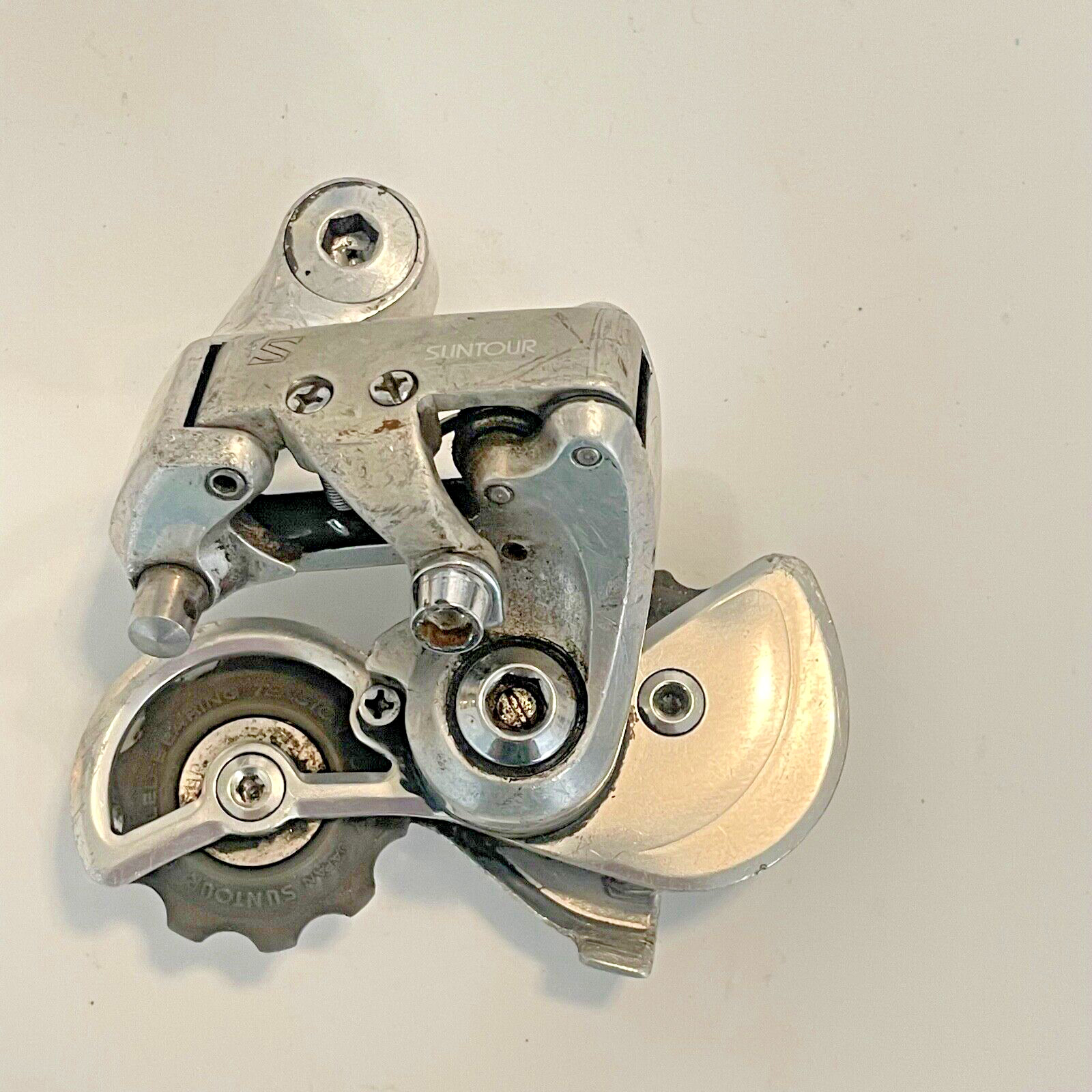 Vintage Suntour Superbe Pro Rear Derailleur Short Cage Japan Race Road