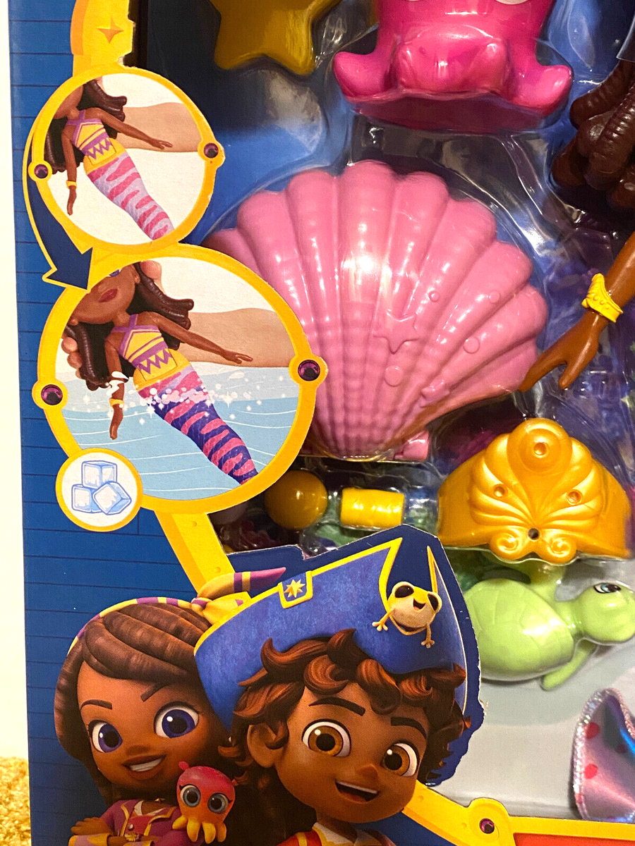 ホラ貝　海のトランペット　珊瑚　蓋付き　( ラスト1個 ) Fisher-Price Nickelodeon Santiago of the Seas Sea the Surprise
